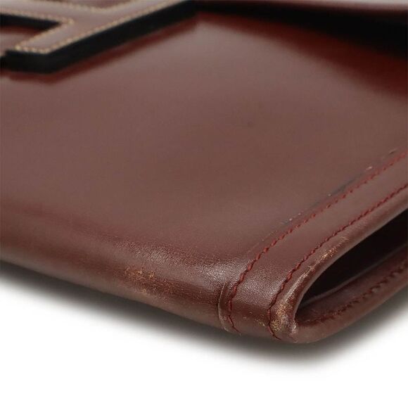 Hermes Jige PM Leather Clutch Bag - Picture 3 of 6
